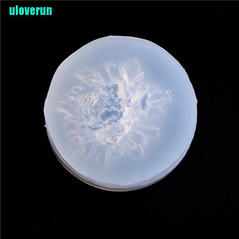 Khuôn Silicone Tạo Hình Hoa Hồng Nở Sáng Tạo Làm Bánh