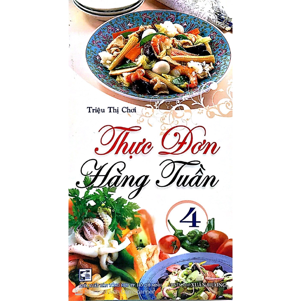 Sách - Thực Đơn Hàng Tuần - Tập 4