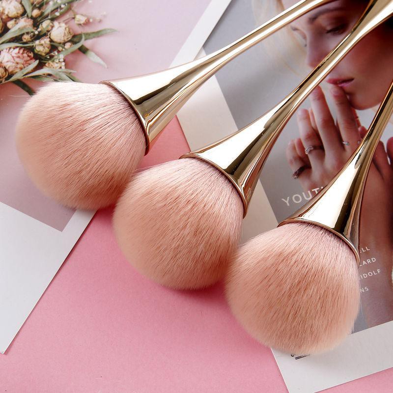 CÂY Cọ trang điểm phủ phấn tán nền thân mảnh thời trang 16cm