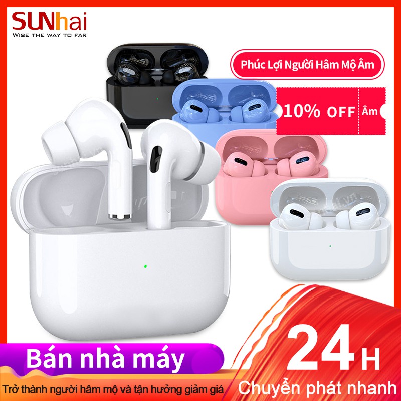 Tai nghe bluetooth không dây có hộp sạc màu Thích hợp cho Android iOS iPhone