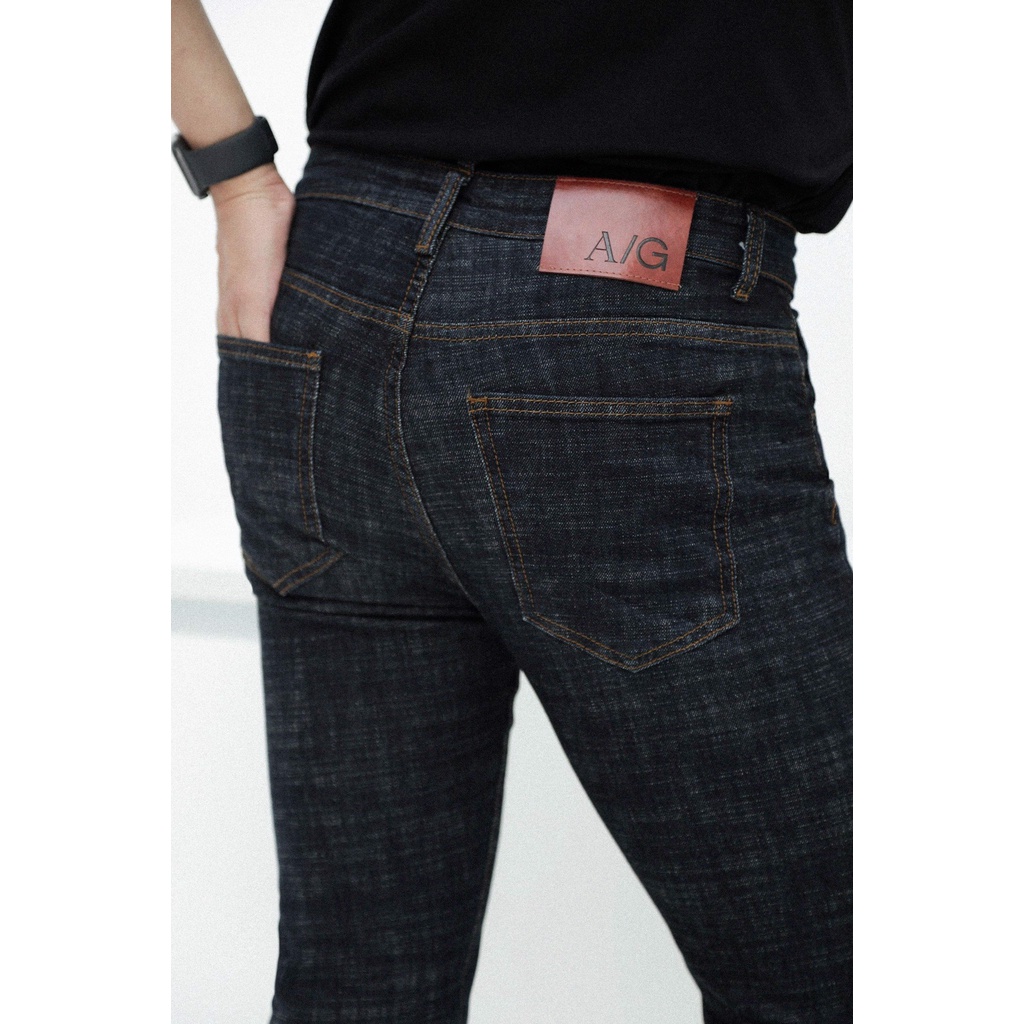 A/G Quần Jean Nam Cao Cấp Dark Blue Phom Skinny Phong Cách Sang Trọng Lịch Lãm | BigBuy360 - bigbuy360.vn