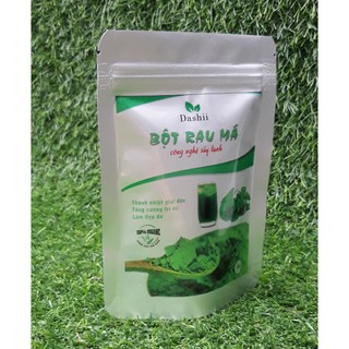 Bột rau má sấy lạnh nguyên chất Dashii gói 50gr