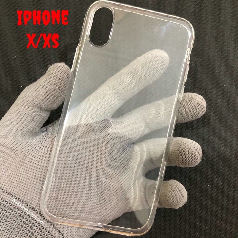 Ốp dẻo trong suốt dùng cho Iphone X / Xs