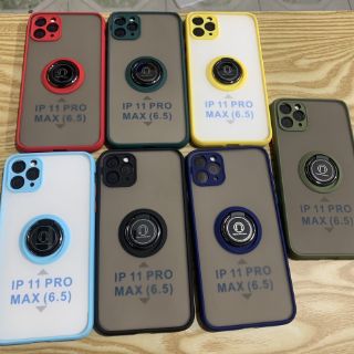 Ốp iphone11 Pro max dẻo viềng kèm iring