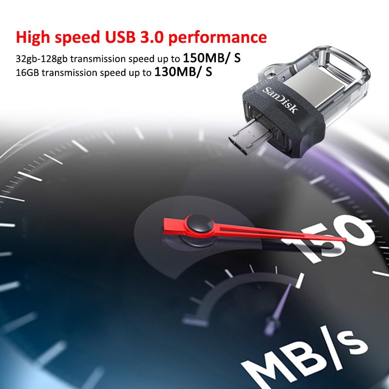 Usb Bộ Nhớ 100% Ssd3 otg 32gb 64gb 128gb Tốc Độ Cao 16gb