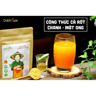 Bột củ Cà rốt Organic 50g