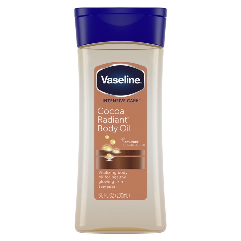 Dầu dưỡng thể Vaseline Cocoa Radian Body Gel Oil | BigBuy360 - bigbuy360.vn