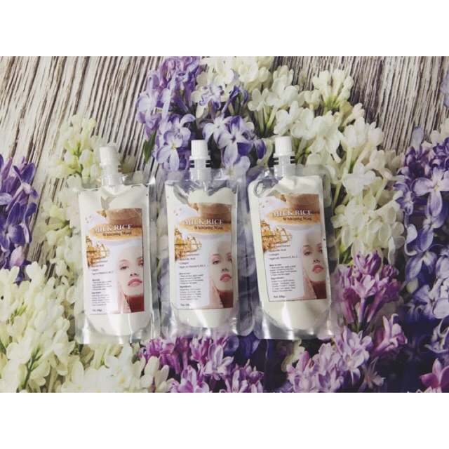 ủ trắng mặt sữa non ( gói 150g) chuyên dụng spa