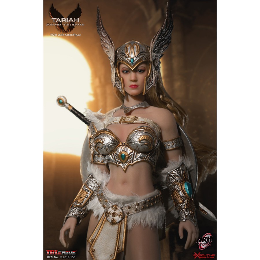 Mô hình figure 1/12 PL2020-156 Tariah Silver Valkyrie chính hãng TBLeague Phicen