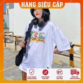 [Ảnh thật tự chụp] Áo thun FREESIZE tươi trẻ năng động , Unisex Nam Nữ