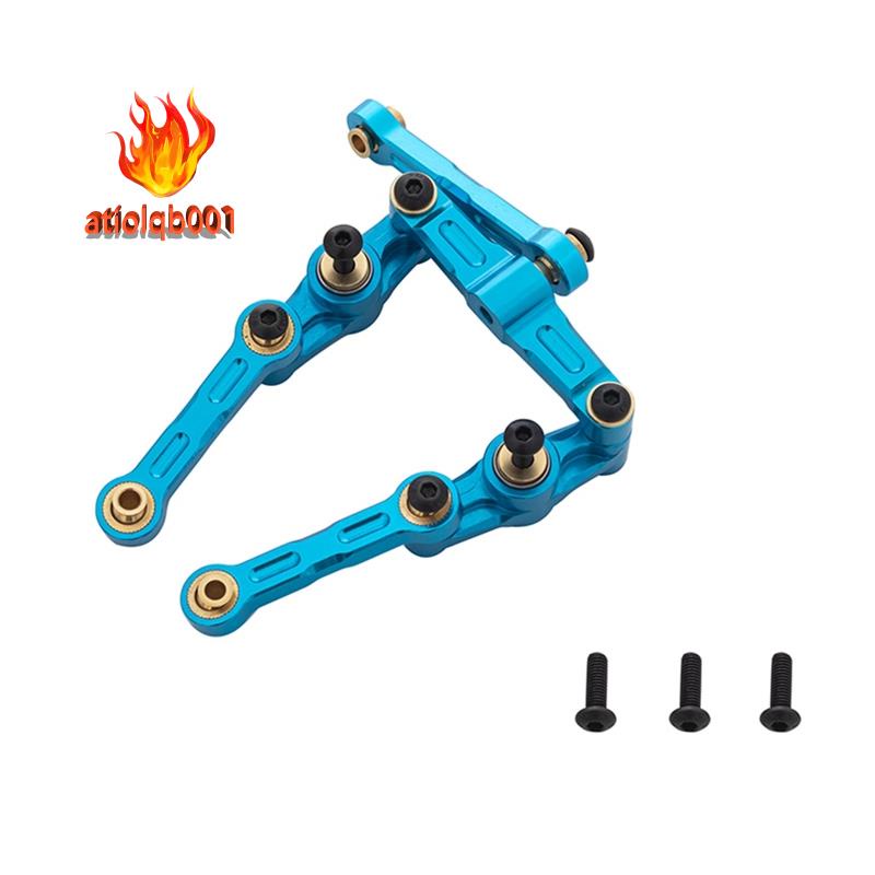 Bộ phụ kiện bánh lái bằng nhôm cho xe hơi điều khiển từ xa Tamiya TT02 TT-02 TT-02D 1/10 2