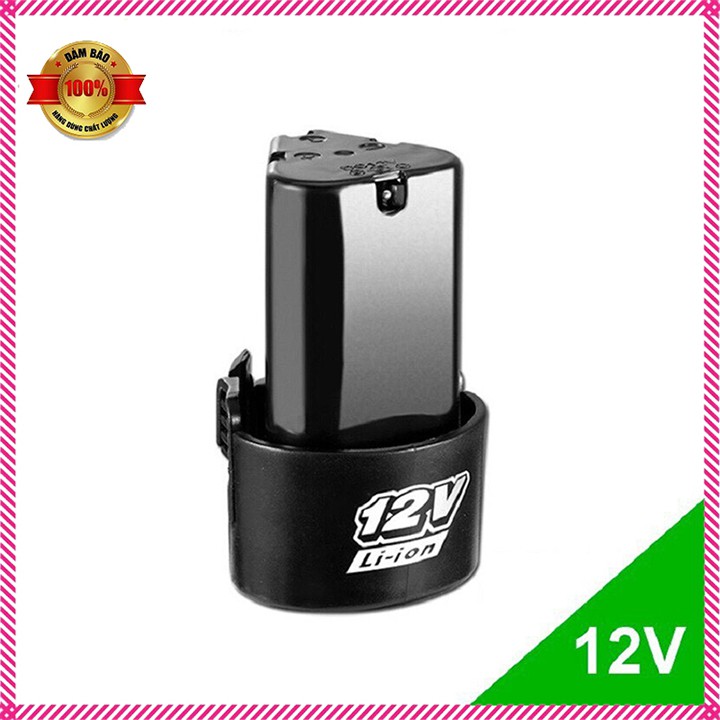 Pin Máy Khoan Cầm Tay 12 V Li-Ion 1500mAh, pin máy khoan, pin 12v [SALE LỚN]