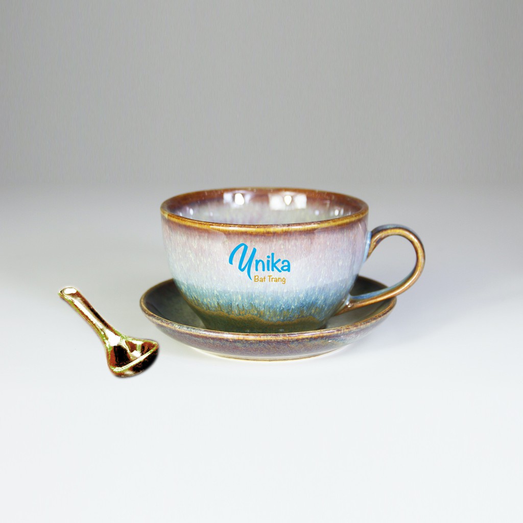 Bộ Cốc Cafe Cappuccino 4 màu