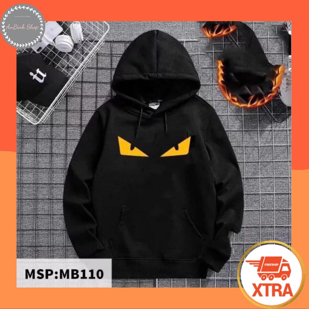 ÁO HOODIE- ÁO KHOÁC NỈ NAM NỮ IN HÌNH ĐÔI MẮT SIÊU HOT