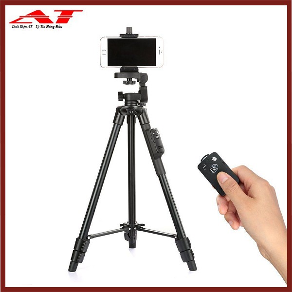 [Chân chụp ảnh] Chân đế Tripod Bluetooth cho điện thoại và máy ảnh TTX - 6218 (Kèm túi đựng và remote bluetooth)