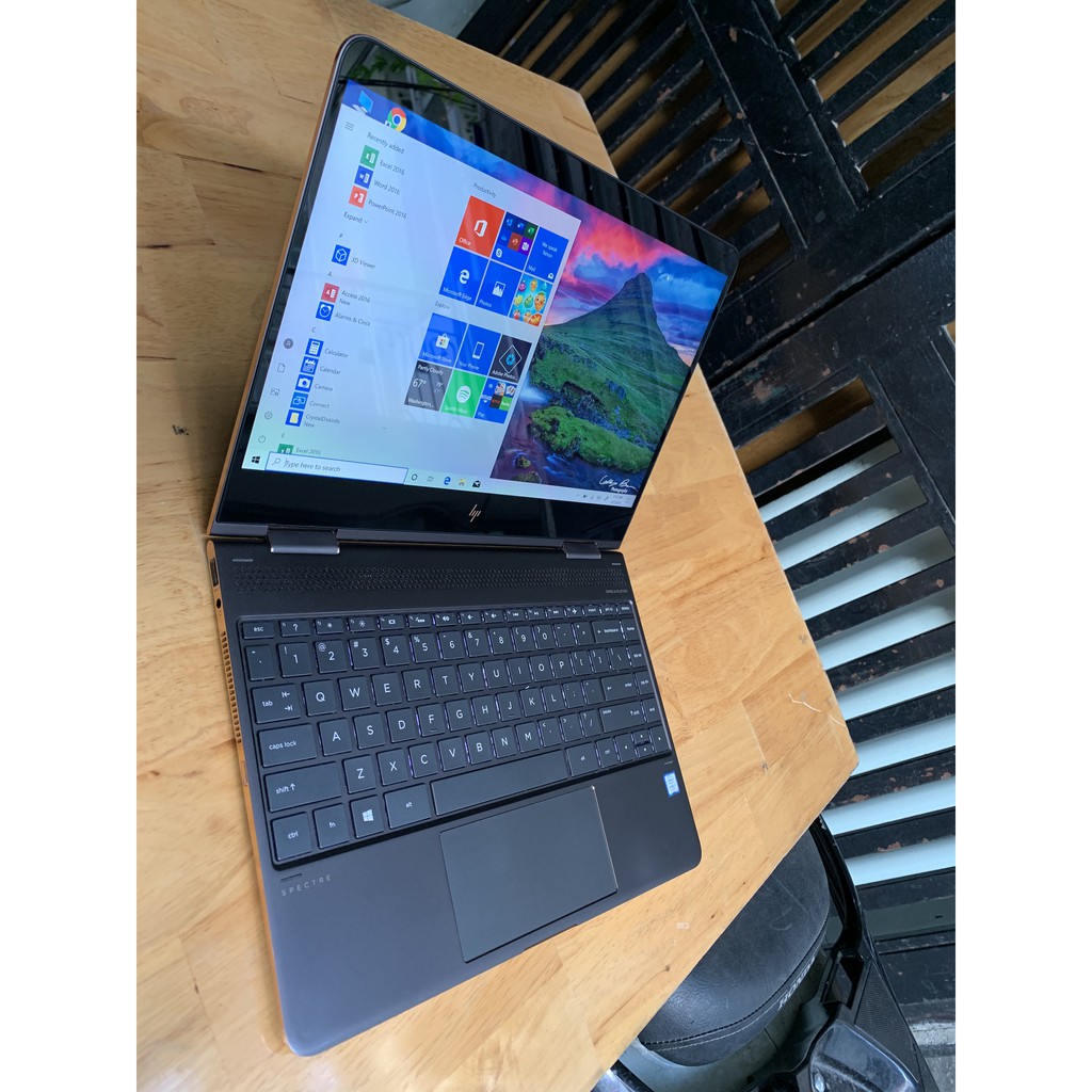 Laptop HP Spectre13 X360, i7 7500u, 16G, 512G, 3K, touch, x360 | BigBuy360 - bigbuy360.vn