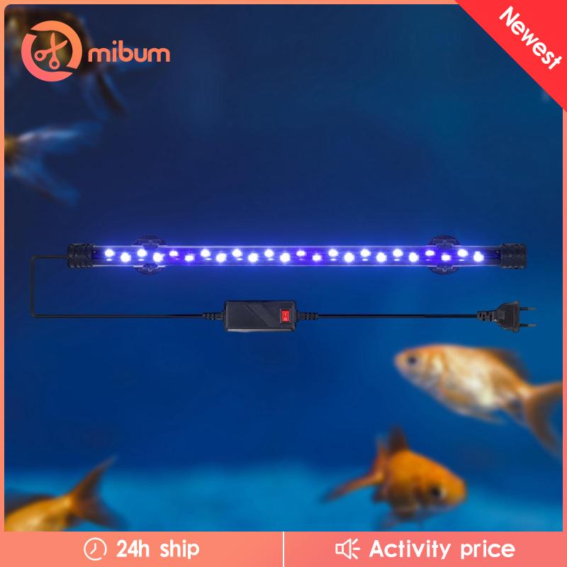 Dây Đèn LED Ánh Sáng Xanh & Trắng Chống Thấm Nước Trang Trí Bể Cá