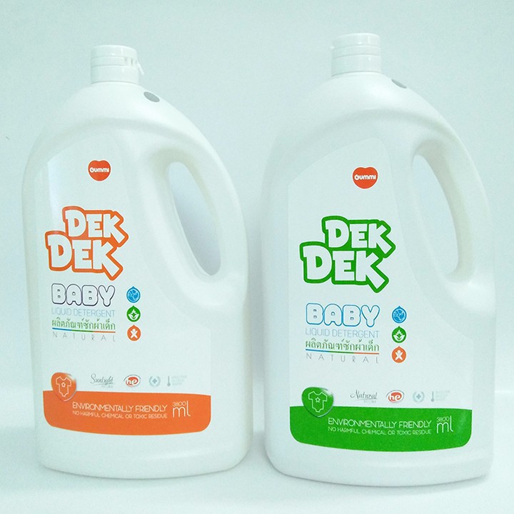Nước giặt xả Thái Lan Dek Dek 3,8 lít