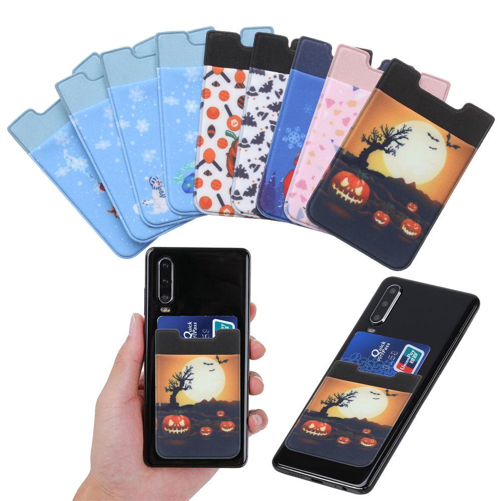 Ví Đựng Thẻ ID Co Giãn Tự Dính Tiện Lợi Giá Đỡ