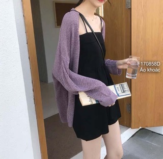 Áo cardigan len chỉ mỏng vạn người mê!