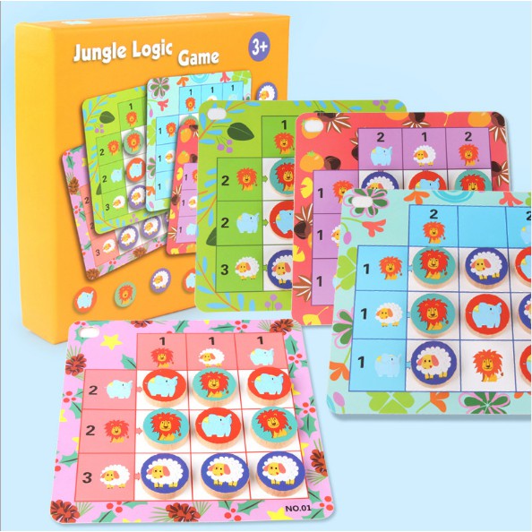 TRÒ CHƠI LOGIC ĐỘNG VẬT