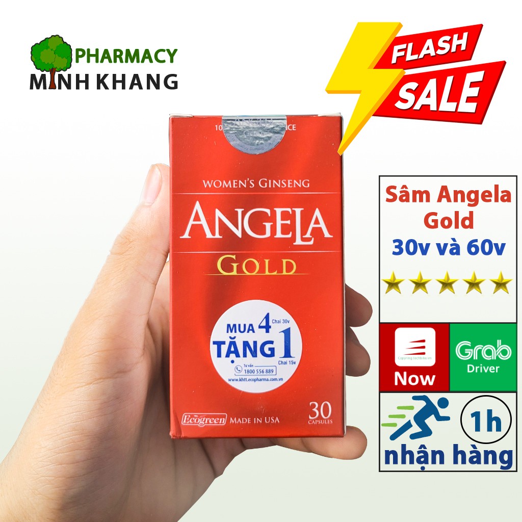 ✅CÓ TEM TÍCH ĐIỂM ]  Sâm Angela Gold