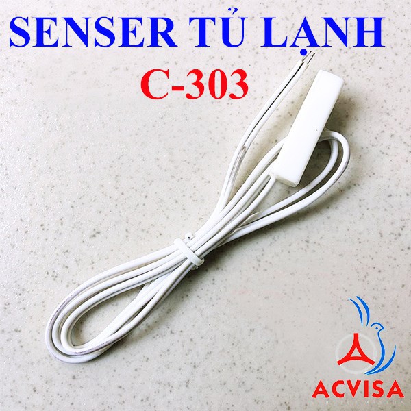 Senser - sensor cảm biến tủ lạnh: Panasonic Trắng, 303 (Đầu Vuông), 306 (Đầu Tròn), Đơn Trắng