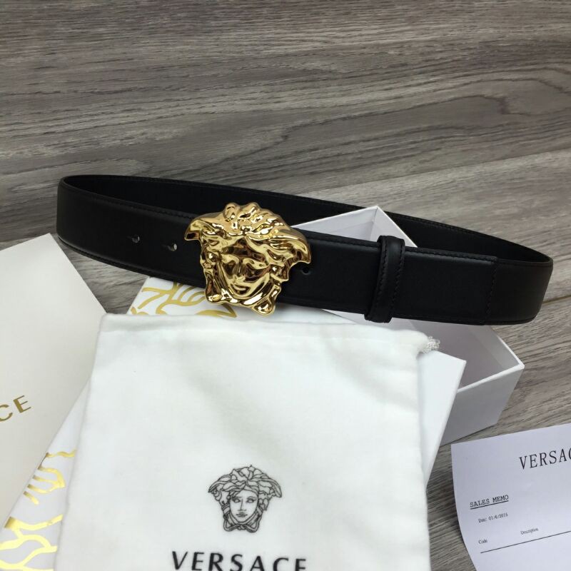 thắt lưng thời trang da thật versace cao cấp