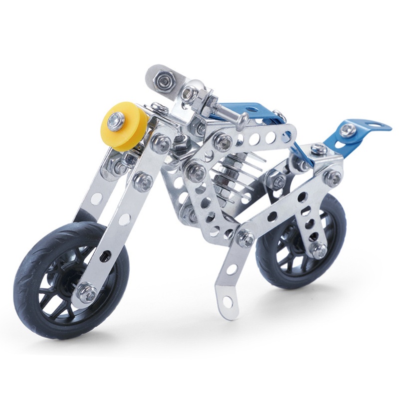 Mô Hình Xe Mô Tô Xây Dựng Bằng Hợp Kim Cho Trẻ Em