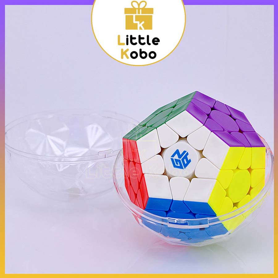 Rubik Gan Megaminx M Stickerless Rubic Biến Thể Nam Châm 12 Mặt
