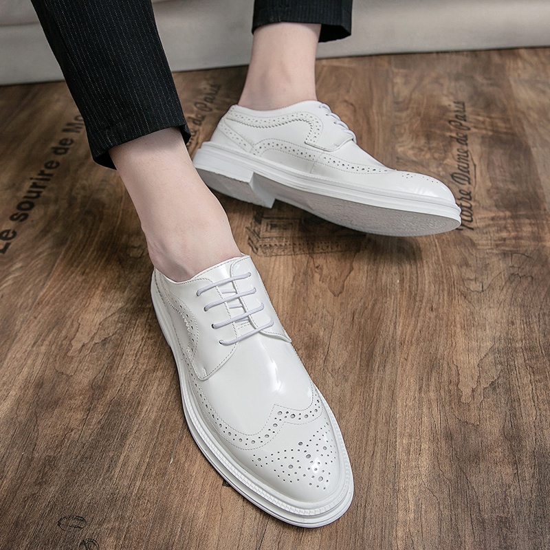 Giày Da Nam Đế Mềm Thời Trang Công Sở