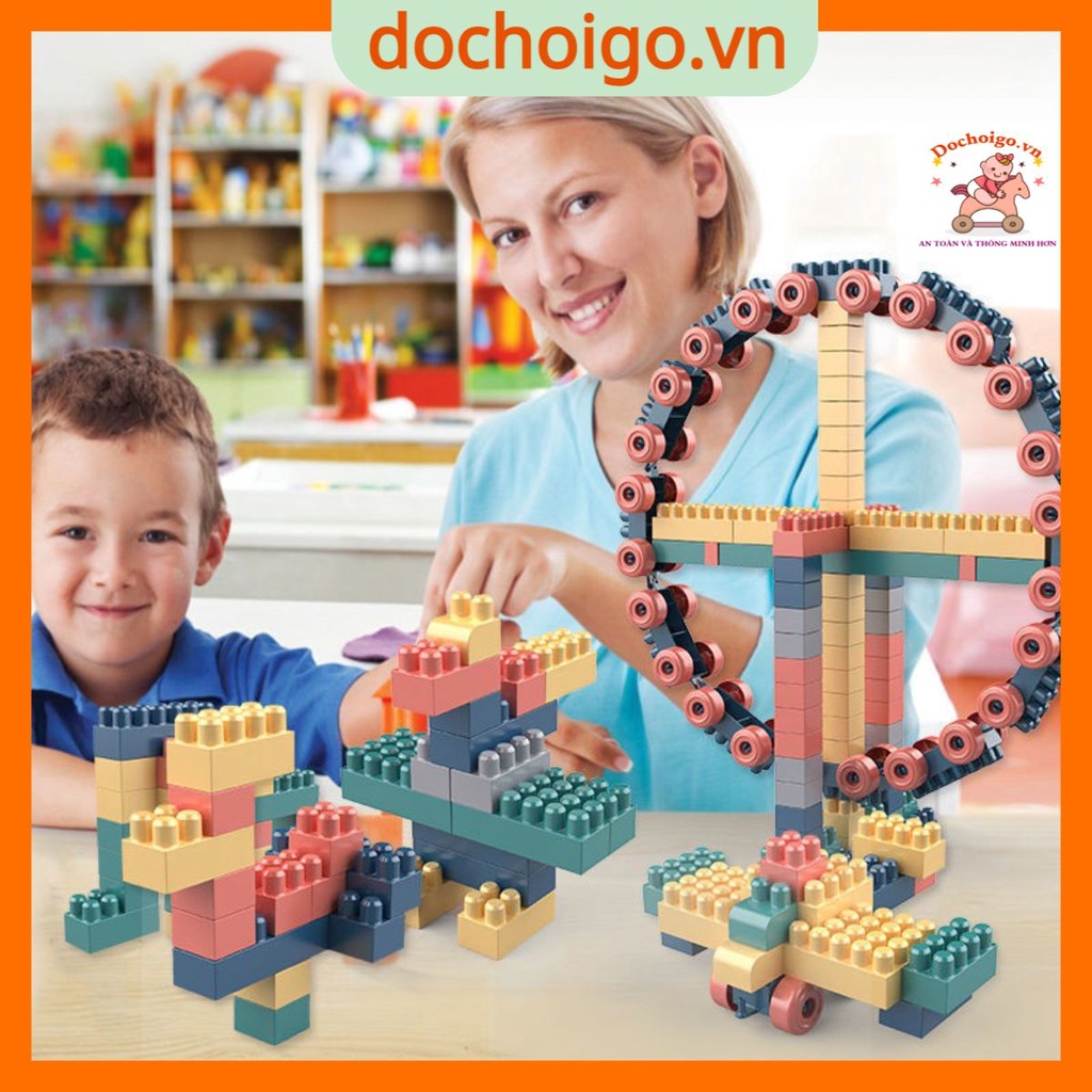 Đồ chơi cho bé, xếp hình lego 520 chi tiết cho bé thỏa sức sáng tạo dochoigo.vn