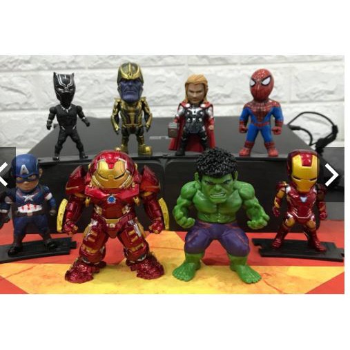 SET 8 MÔ HÌNH MARVEL INFINITY WAR CỰC ĐẸP 5.0