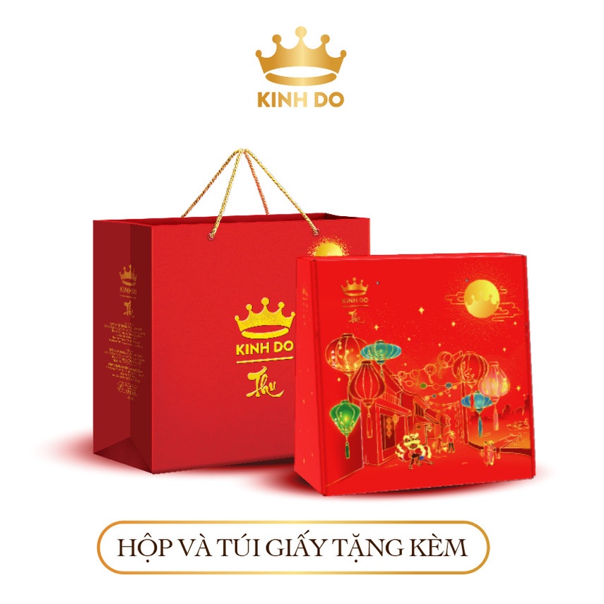 [CHÍNH HÃNG] KINH ĐÔ BÁNH TRUNG THU BÁNH NƯỚNG - 1 Bánh Nướng 1 Trứng 150g