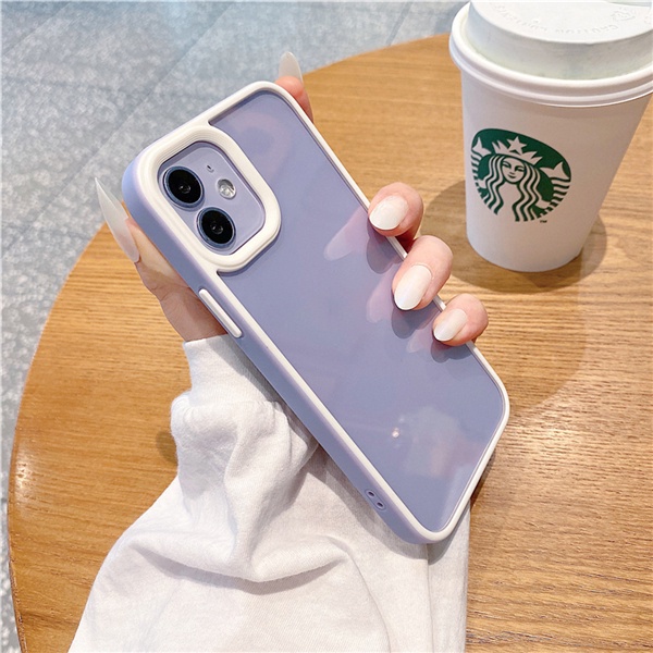 Ốp Điện Thoại acrylic Trong Suốt Cho 13 Pro Max 12Mini 11Promax Xs Max XR 7plus 8plus 6splus 7 8 6s se2020