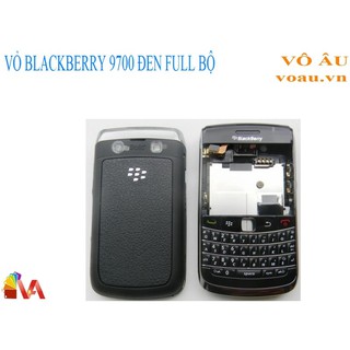 VỎ BLACKBERRY 9700 MÀU ĐEN FULL BỘ [VỎ MỚI ĐẸP]