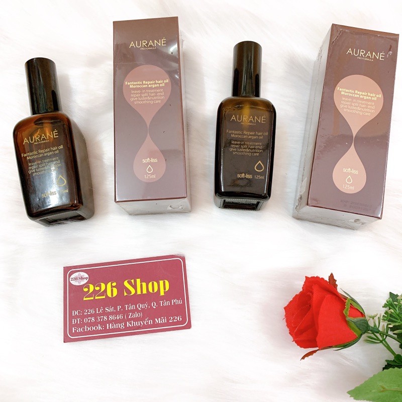 Tinh dầu serum dưỡng tóc Aurané 125ml.Nhập khẩu từ Pháp,có tem chống hàng giả.