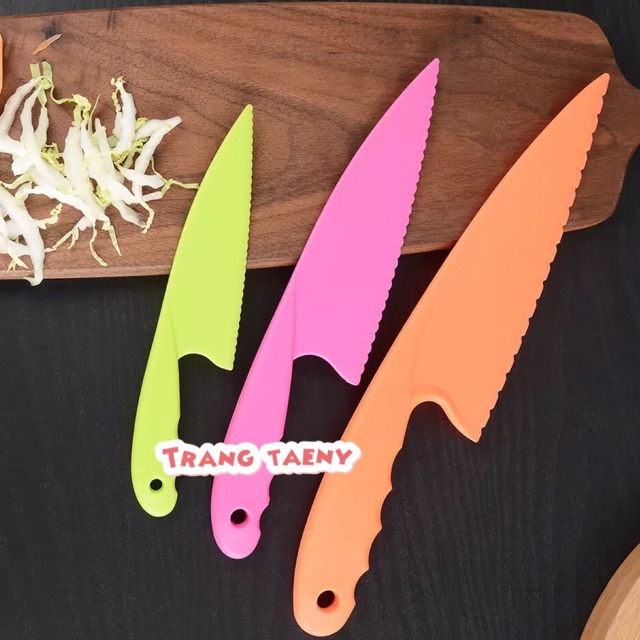 Bộ 3 dao nhựa cắt bánh