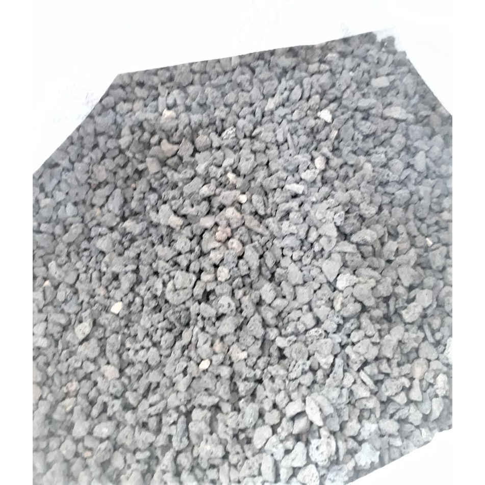 ĐÁ NHAM THẠCH LAVA ĐEN 3-6MM