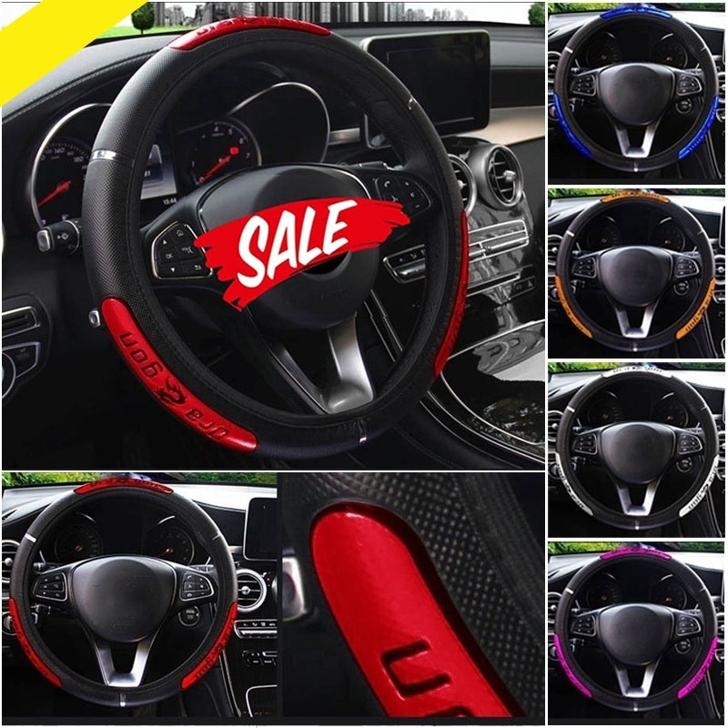 Bao Da Bọc Vô Lăng Xe Hơi Phản Quang Cho PROTON x70 persona saga PERODUA Be myvi axia alza kancil TOYOTA HONDA