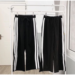 Quần culottes xẻ