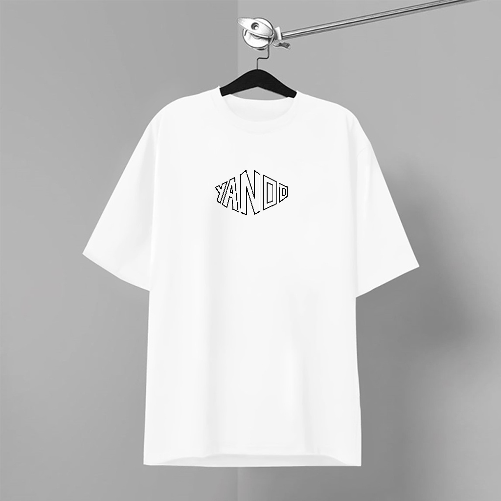 Áo Thun Tay Lỡ Nam Nữ Form Rộng YANDO OUTFITS YD004 Cotton 2 Chiều