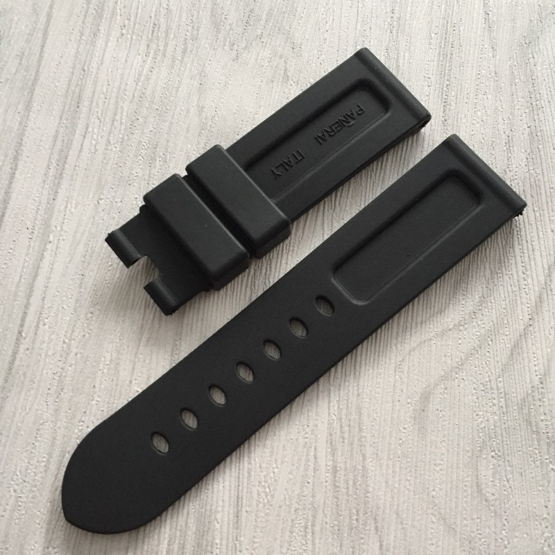 Dây đeo silicon cao su tự nhiên Panerai PAM thay thế 22 24mm Biển béo PAM368 / 389 / 111 / 351