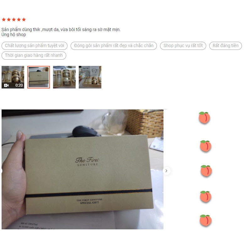 Set dưỡng da Ohui mini ,bộ chăm sóc da mặt Ohui The First Genniture Special,phục hồi da,giảm mụn,chống lão hóa - Set 5sp