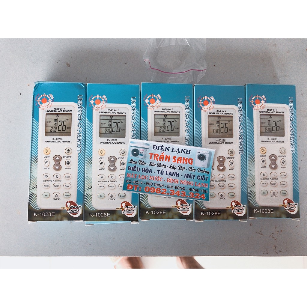 CHÍNH HÃNGRemote máy lạnh đa năng Chunghop K-1028E