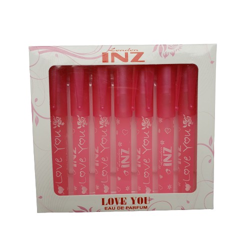 Set Nước Hoa Bút INZ 7 Cây Màu Hồng☆Love You