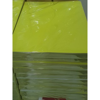Decal vàng dạ quang