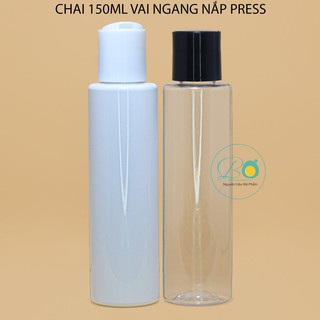 Chai 150ml Vai Ngang Nắp Press