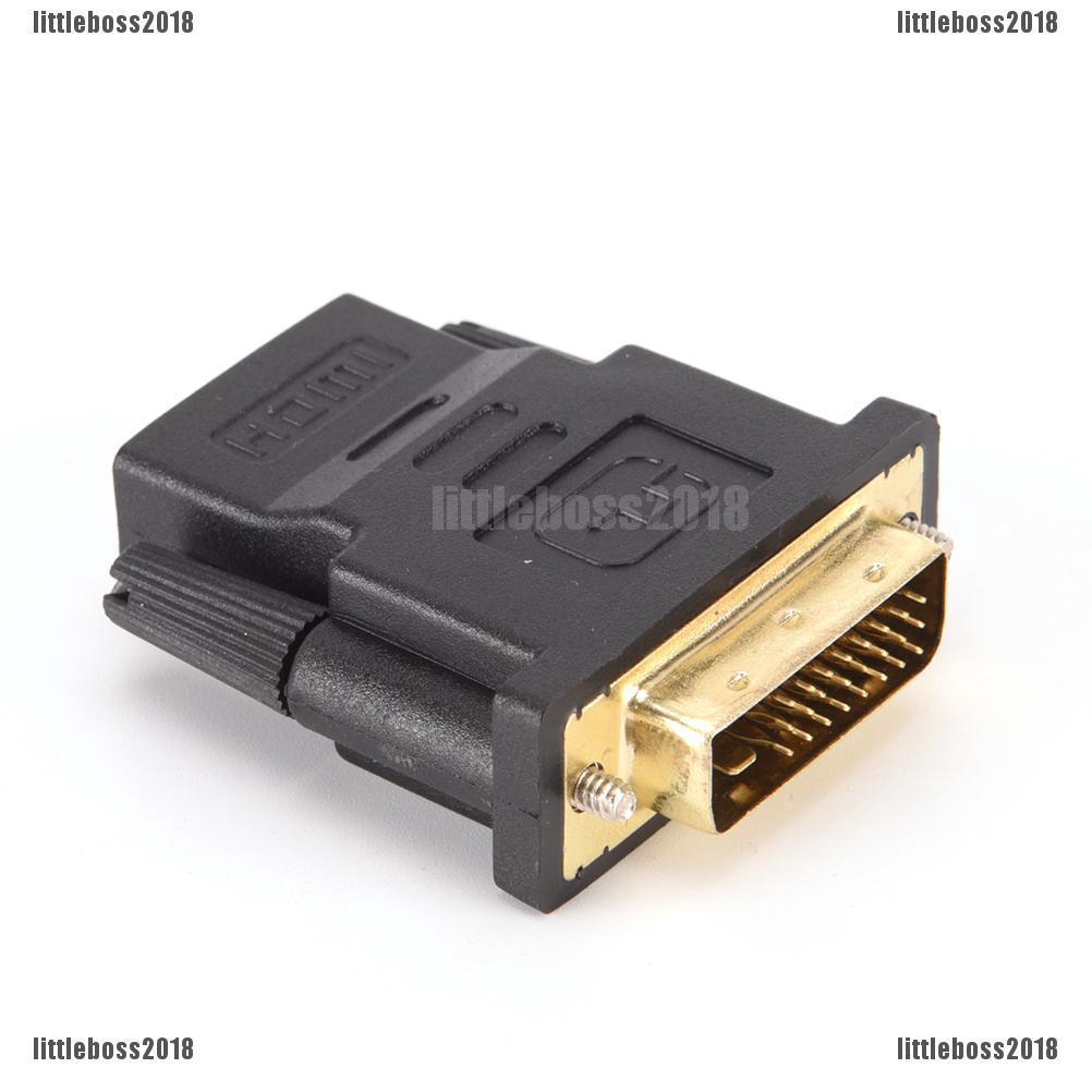 Đầu Chuyển Đổi Lib Dvi-d 24 + 1 Dual Link Male Sang Hdmi Female