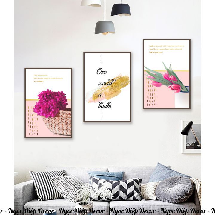 [HOT] 20 Bộ tranh treo tường 3 bức phong cách hiện đại - phong cách Bắc Âu | BigBuy360 - bigbuy360.vn